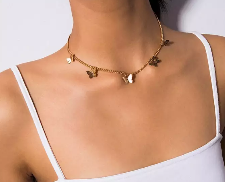 Ogrlica sa leptirićima