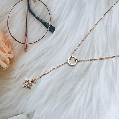 Ogrlica sa Mesecom i Zvezdom u vintage stilu