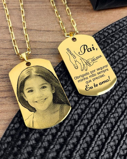 Vojnička Pločica sa Vašom Slikom